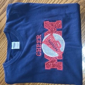Cheer mom tshirt